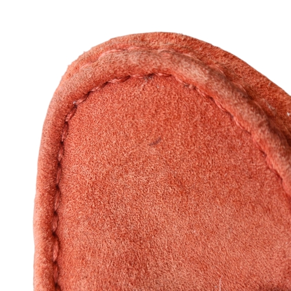 UGG Orange Loafers US 8 Leather Moccasins - Picture 7 of 16